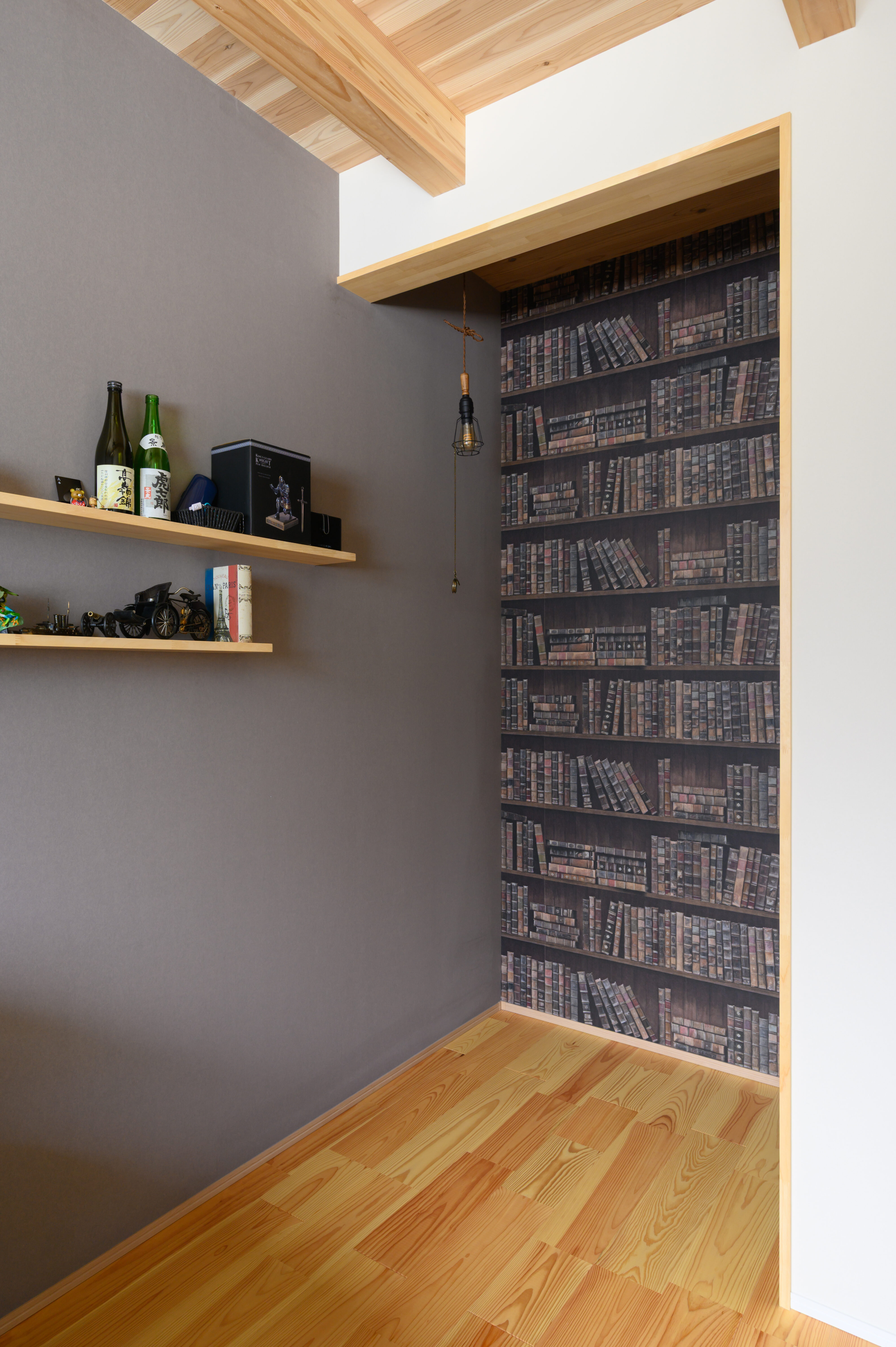 趣味が広がる、二世帯住宅の平屋