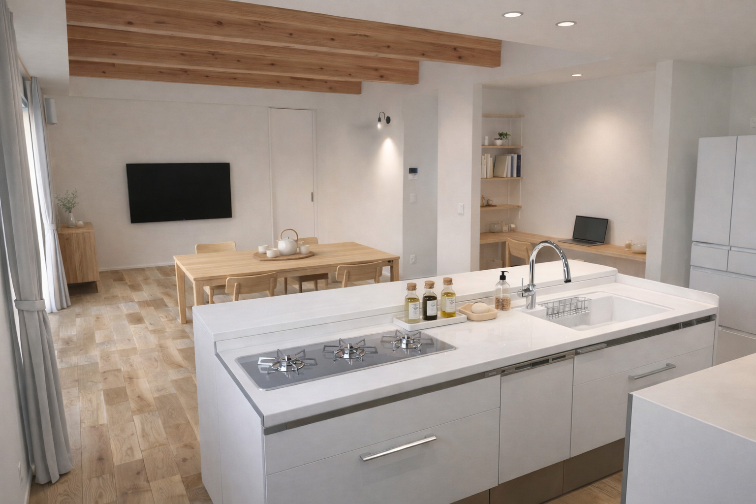 「受付終了」26/4/18（土）、4/19（日）開催 ～こだわりが詰まった、趣味を愉しむ柔らかな雰囲気の平屋～ 完成見学会 in高森町